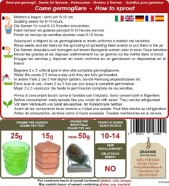 Bio Keimsprossen "Schnittknoblauch", 6 G -Deutschland Samen Kraft Verkaufs-Shop bavicchi bio keimsprossen schnittknoblauch 1117282 de