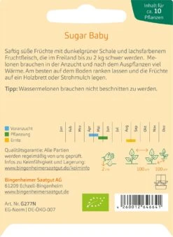 Deutschland Samen Kraft Verkaufs-Shop -Deutschland Samen Kraft Verkaufs-Shop bingenheimer saatgut wassermelone sugar baby 1612476 de