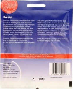 Keimsprossen "Kresse", 50 G -Deutschland Samen Kraft Verkaufs-Shop de bolster keimsprossen kresse 50 g 1650470 de