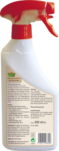 Thymian-Extrakt AF, 500 Ml -Deutschland Samen Kraft Verkaufs-Shop florissa thymian extrakt af 500 ml 1671345 de