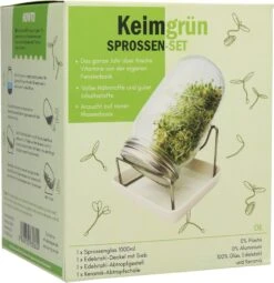 Deutschland Samen Kraft Verkaufs-Shop -Deutschland Samen Kraft Verkaufs-Shop keimgruen sprossenglas set 1 set 1106679 de