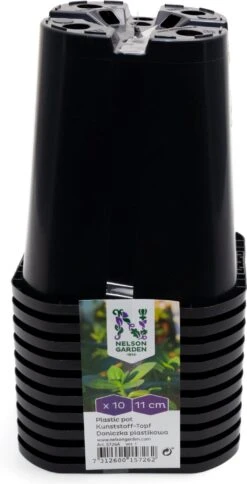 Anzuchttopf Kunststoff 11 Cm, 10 Stück -Deutschland Samen Kraft Verkaufs-Shop nelson garden anzuchttopf kunststoff 11 cm 1681259 de