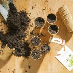 Abbaubare Anzuchttöpfe Rund, 60 Stück -Deutschland Samen Kraft Verkaufs-Shop own grown abbaubare anzuchttoepfe rund 60 st 1679317 de