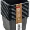 12 Kunststofftöpfe9 Cm Quadr., Schwarz -Deutschland Samen Kraft Verkaufs-Shop romberg 12 kunststofftoepfe 9 cm quadr schwarz 1 st 1506065 de