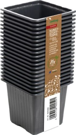 20 Kunststofftöpfe7 Cm Quadr., Schwarz -Deutschland Samen Kraft Verkaufs-Shop romberg 20 kunststofftoepfe 7 cm quadr schwarz 1 st 1664257 de
