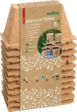 22 Anzuchttöpfe 6 Cm Quadratisch, 22 Stück -Deutschland Samen Kraft Verkaufs-Shop romberg 22 anzuchttoepfe 6 cm quadratisch 22 st 1506135 de