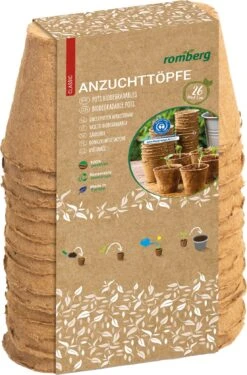 26 Anzuchttöpfe 6 Cm Rund -Deutschland Samen Kraft Verkaufs-Shop romberg 26 anzuchttoepfe 6 cm rund 1 paket 1506085 de