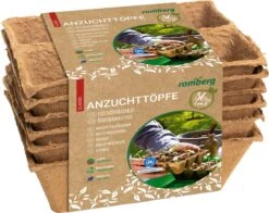 36 Anzuchttöpfe 5 Cm - 6 Strips à 6 Töpfe -Deutschland Samen Kraft Verkaufs-Shop romberg 36 anzuchttoepfe 5 cm 6 strips a 6 toepfe 1 paket 1506115 de