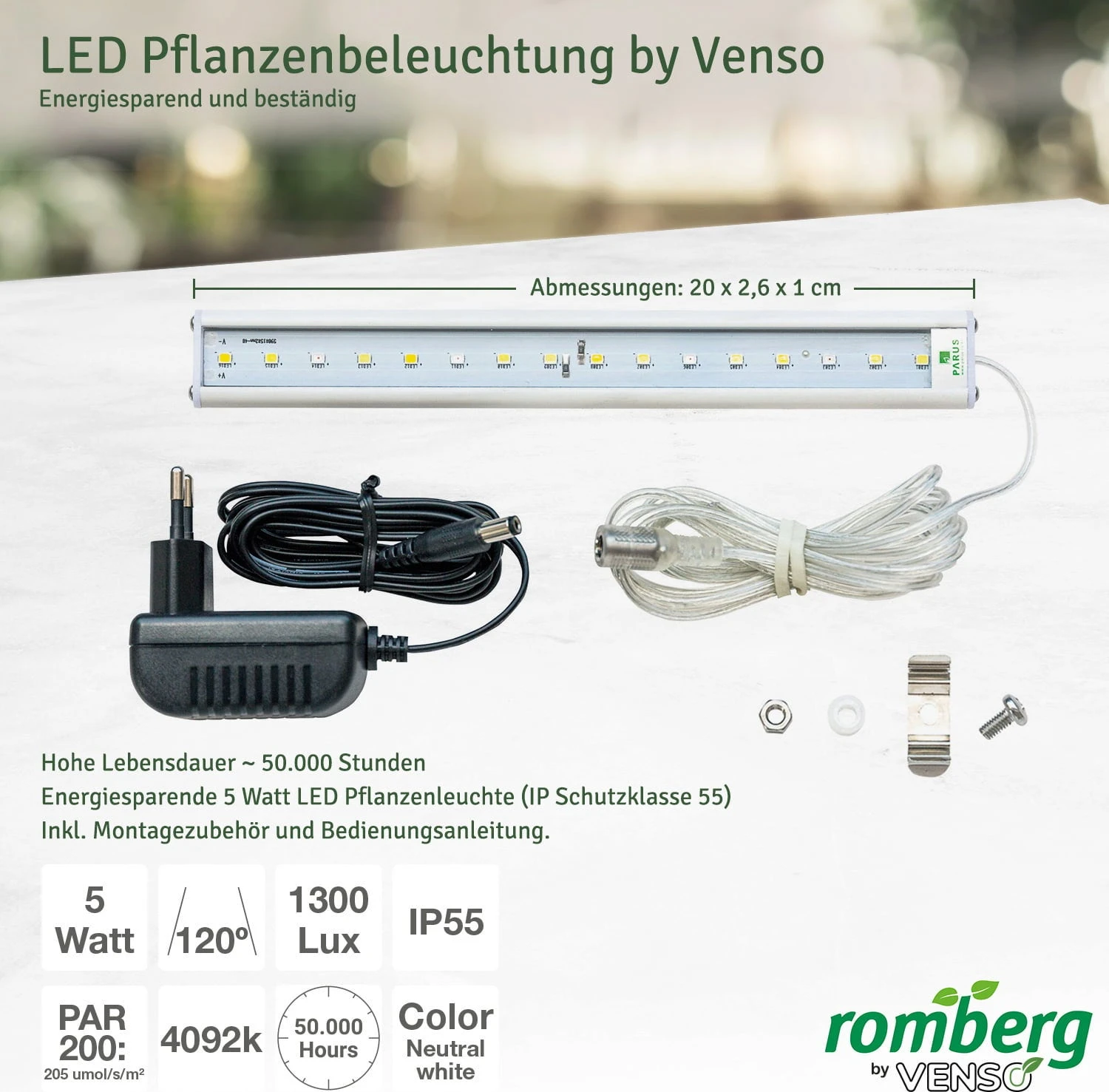 Gewächshaus & Pflanzkasten BoQube M PLUS LED & Heizmatte - Creme/Kupferbraun 5 Gewächshaus & Pflanzkasten BoQube M PLUS LED & Heizmatte - Creme/Kupferbraun – Bild 3