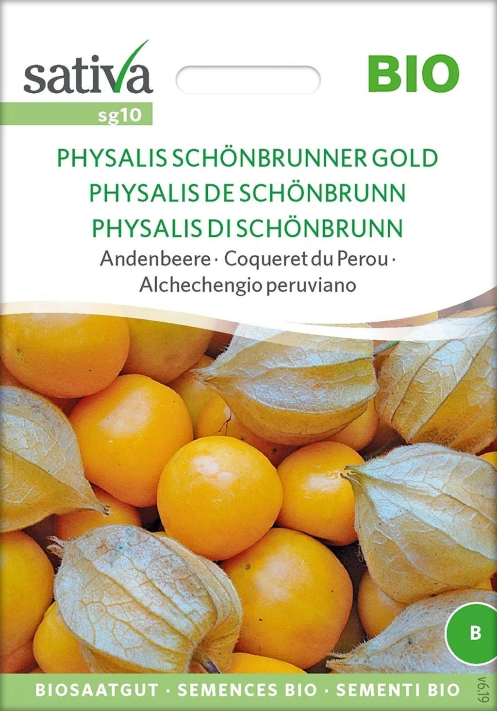 Bio Andenbeere "Physalis Schönbrunner Gold" 3 Bio Andenbeere "Physalis Schönbrunner Gold"