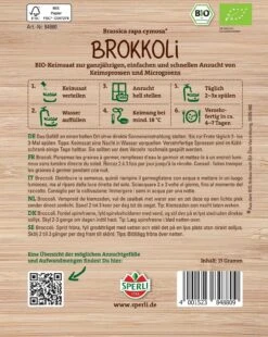Bio Keimsprossen Brokkoletti, 15 G 5 Bio Keimsprossen Brokkoletti, 15 G -Deutschland Samen Kraft Verkaufs-Shop sperli bio keimsprossen brokkoletti 15 g 1117263 de