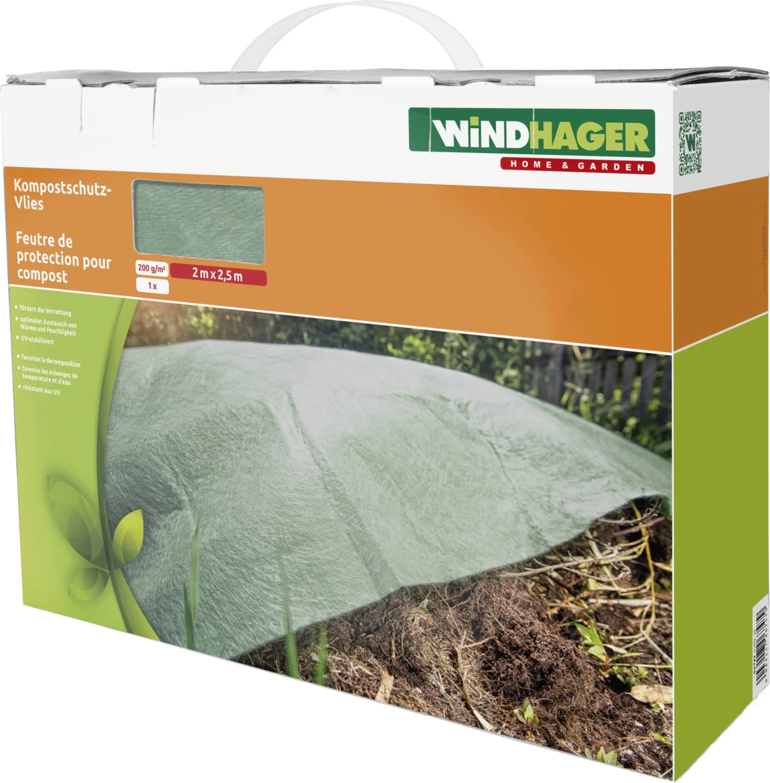 Windhager Kompostschutz-Vlies 4 Windhager Kompostschutz-Vlies – Bild 2