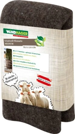 Windhager Schafwoll-Filzmatte Medium, 0,6 X 1,2 M -Deutschland Samen Kraft Verkaufs-Shop windhager schafwoll filzmatte medium 06 x 12 m 1676013 de