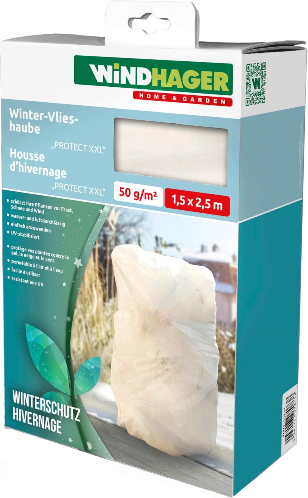 Windhager Winter-Vlieshaube Protect XXL 3 Windhager Winter-Vlieshaube Protect XXL